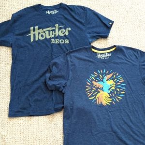 Lot of 2 Howler Brothers t shirts medium